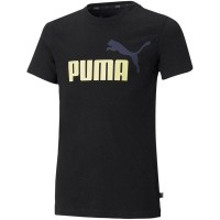 Puma ESS 2 Col Logo Tee B,PUMA BLACK