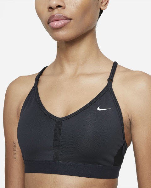 Nike INDY WOMEN'S V-NECK LIGHT,BLA